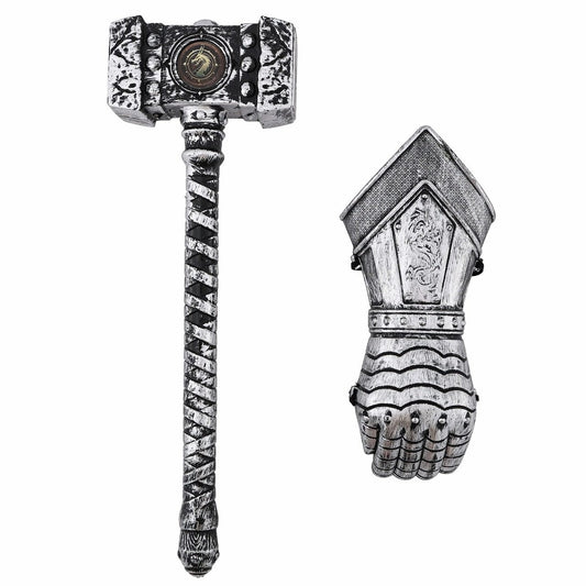 Medieval Knight Set with Hammer