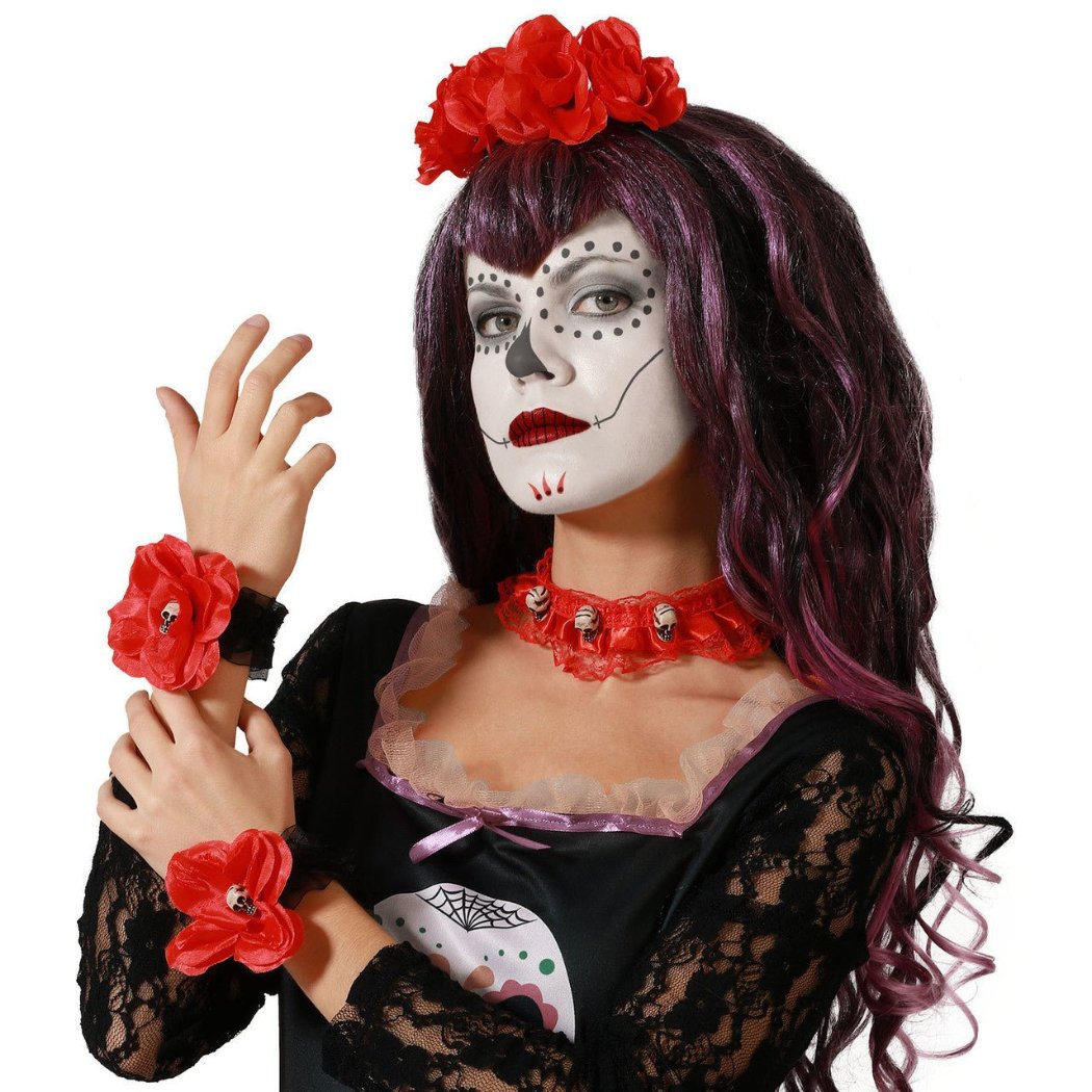 Red Catrina Set