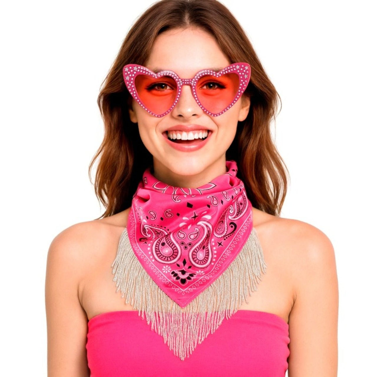 Pink Disco Cowgirl Set