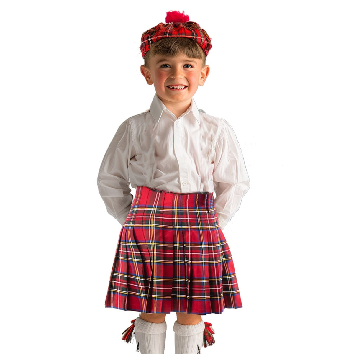 Kids Tartan Scotsman Set