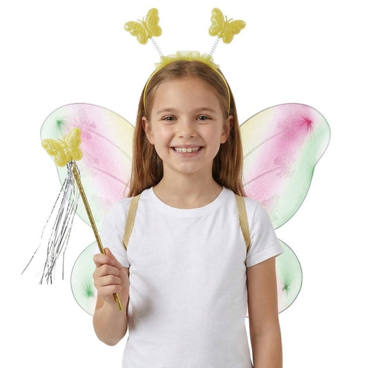 Multicolour Butterfly Fairy Set