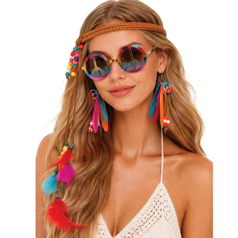 Multicolour Hippie Set