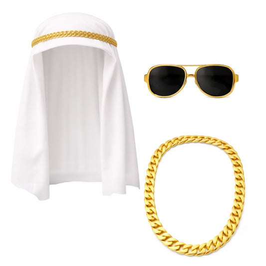 Golden Arab Sheikh Set