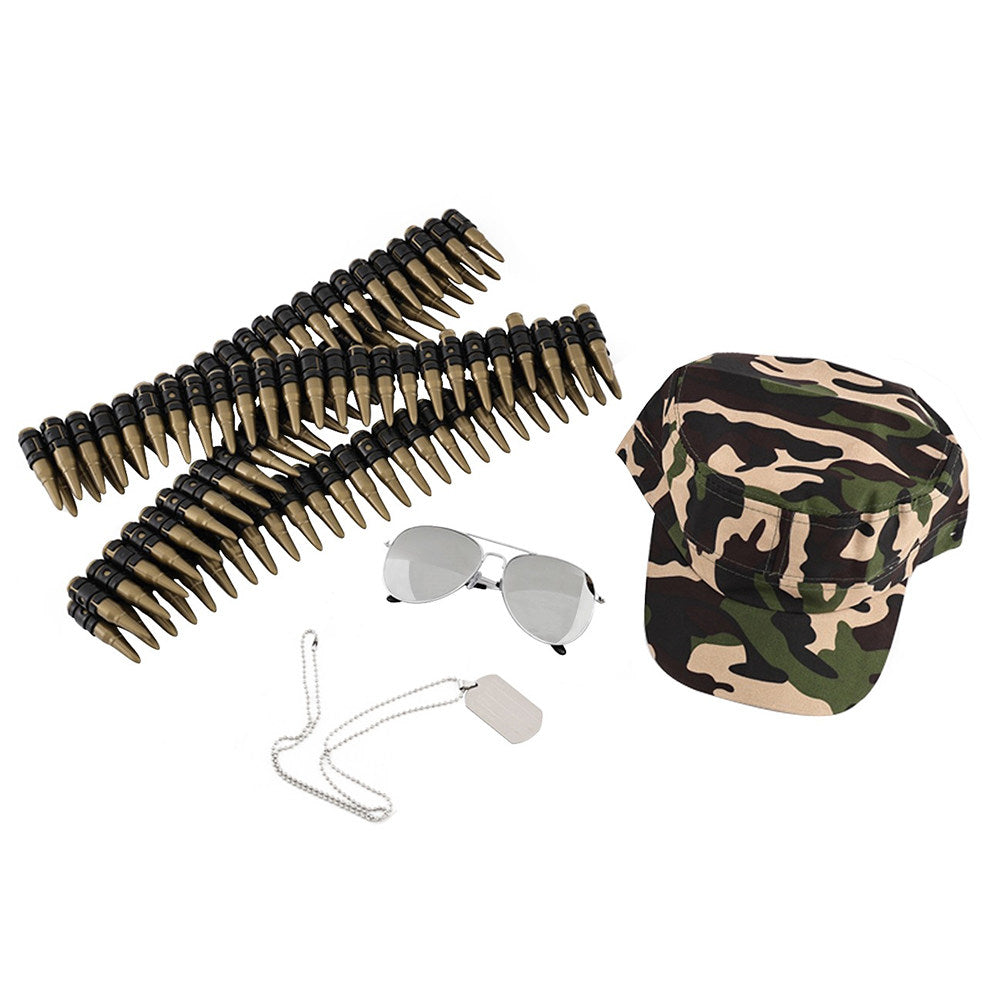 Green Camouflage Soldier Set