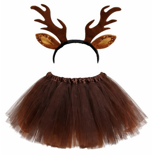 Kids Brown Reindeer Set