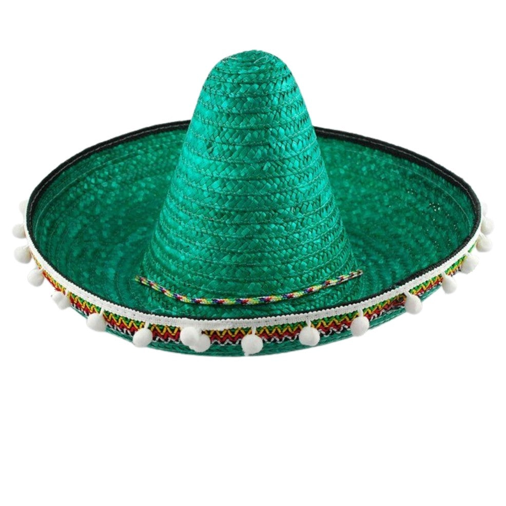 Kids Green Mexican Hat