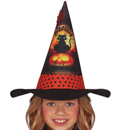 Orange Witch Hat for Kids