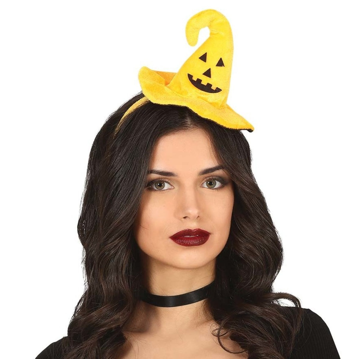 Chic Pumpkin Witch Hat