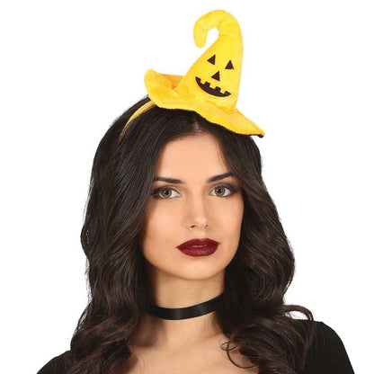 Chic Pumpkin Witch Hat