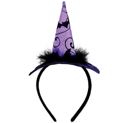 Chic Purple Witch Hat