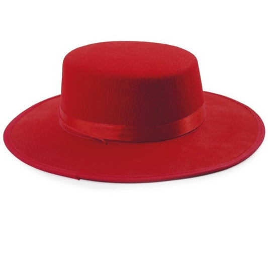 Kids Red Cordobés Hat