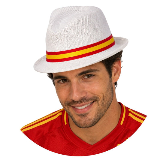 White Spain Hat
