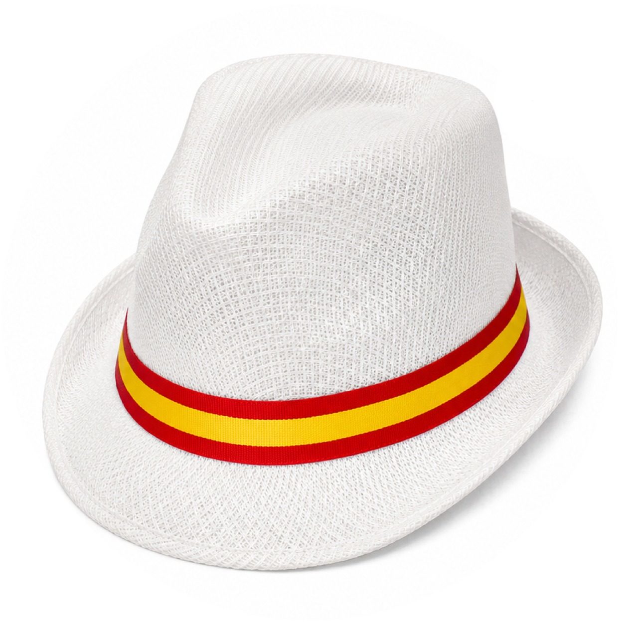 White Spain Hat