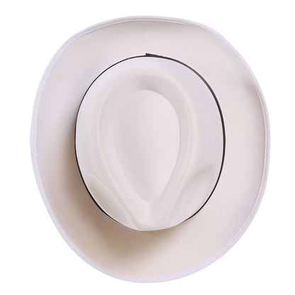 Luxury White Gangster Hat