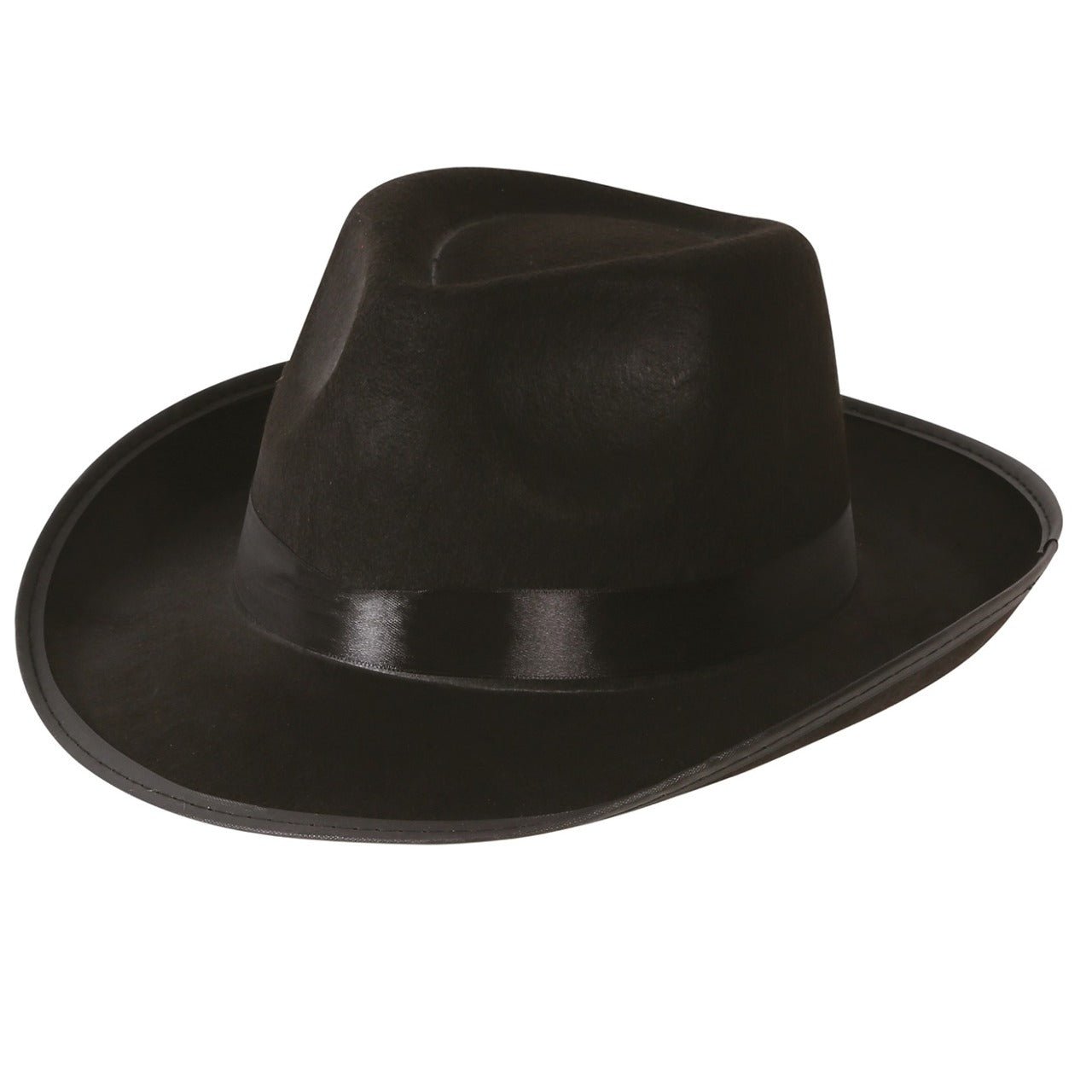 Luxury Black Gangster Hat