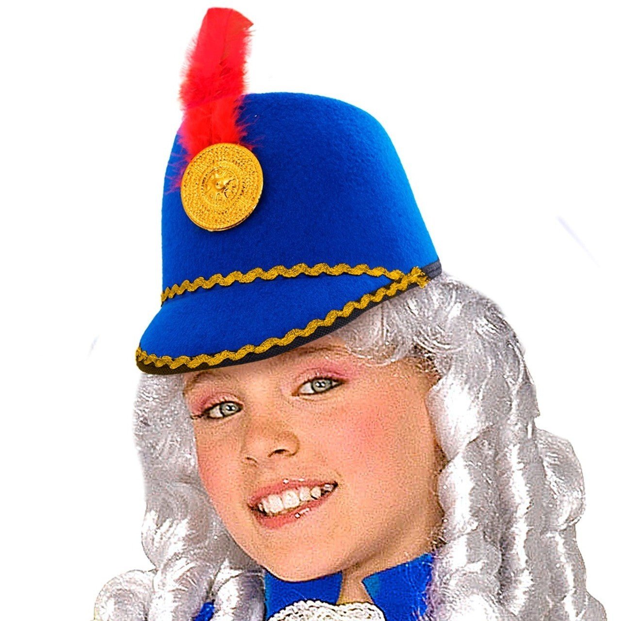 Blue Majorette Hat