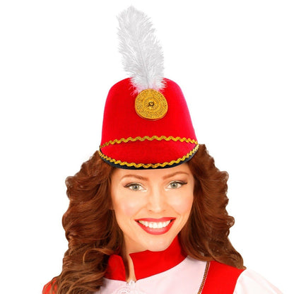 Red Majorette Hat