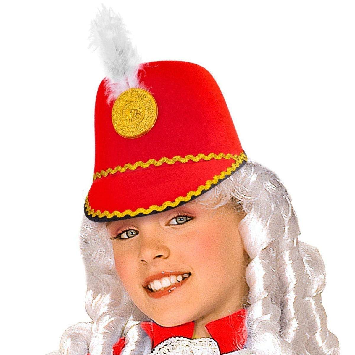 Red Majorette Hat