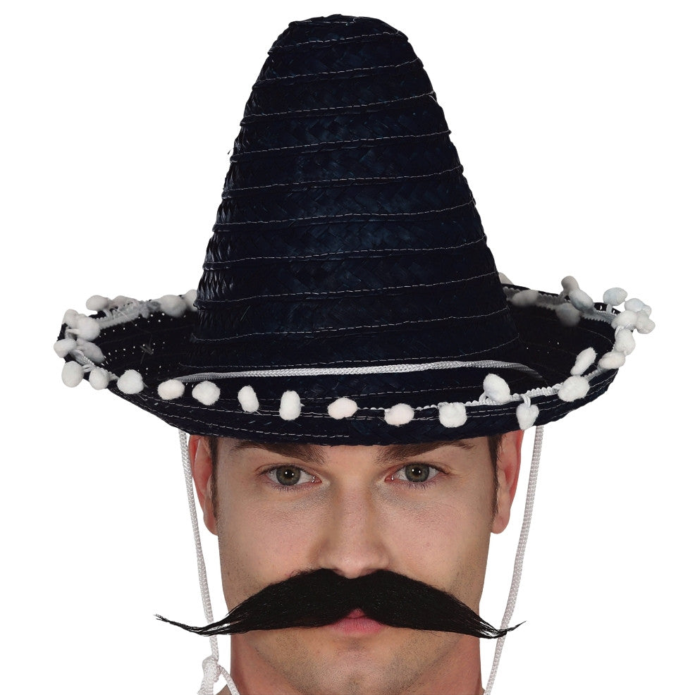 Small Black Mexican Hat