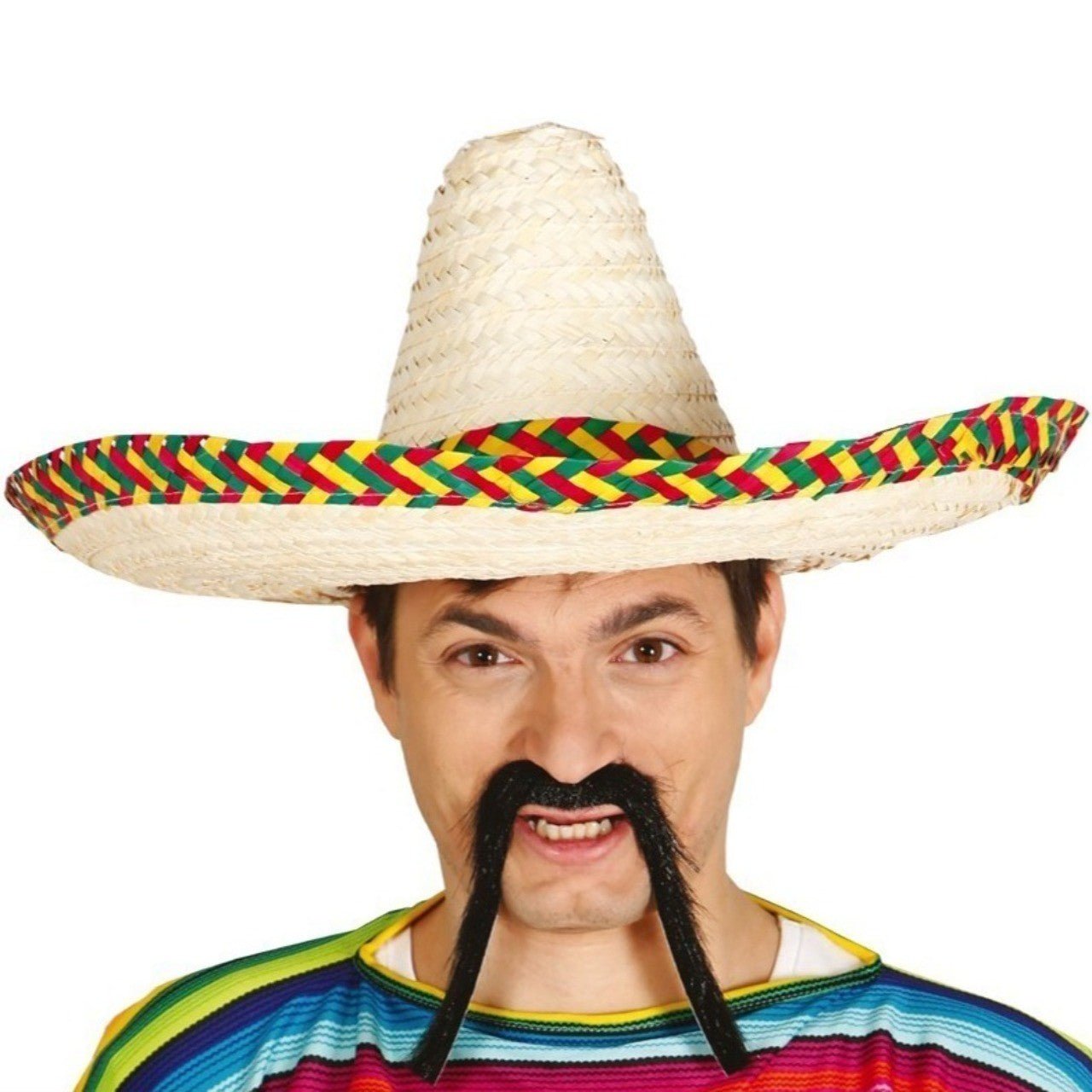 Decorated Mexican Straw Hat