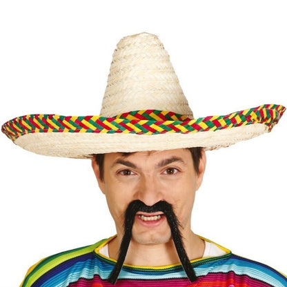Decorated Mexican Straw Hat