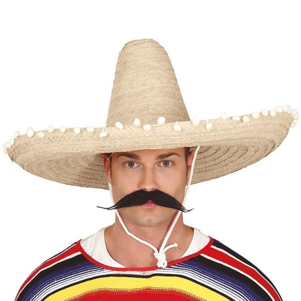 Large Mexican Straw Hat