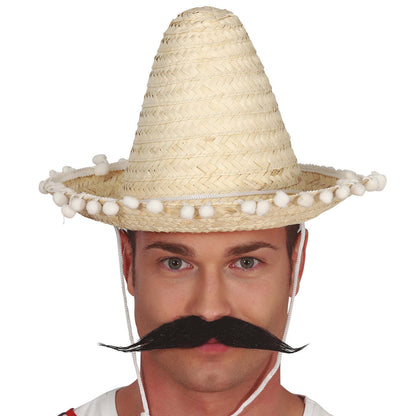 Small Straw Mexican Hat