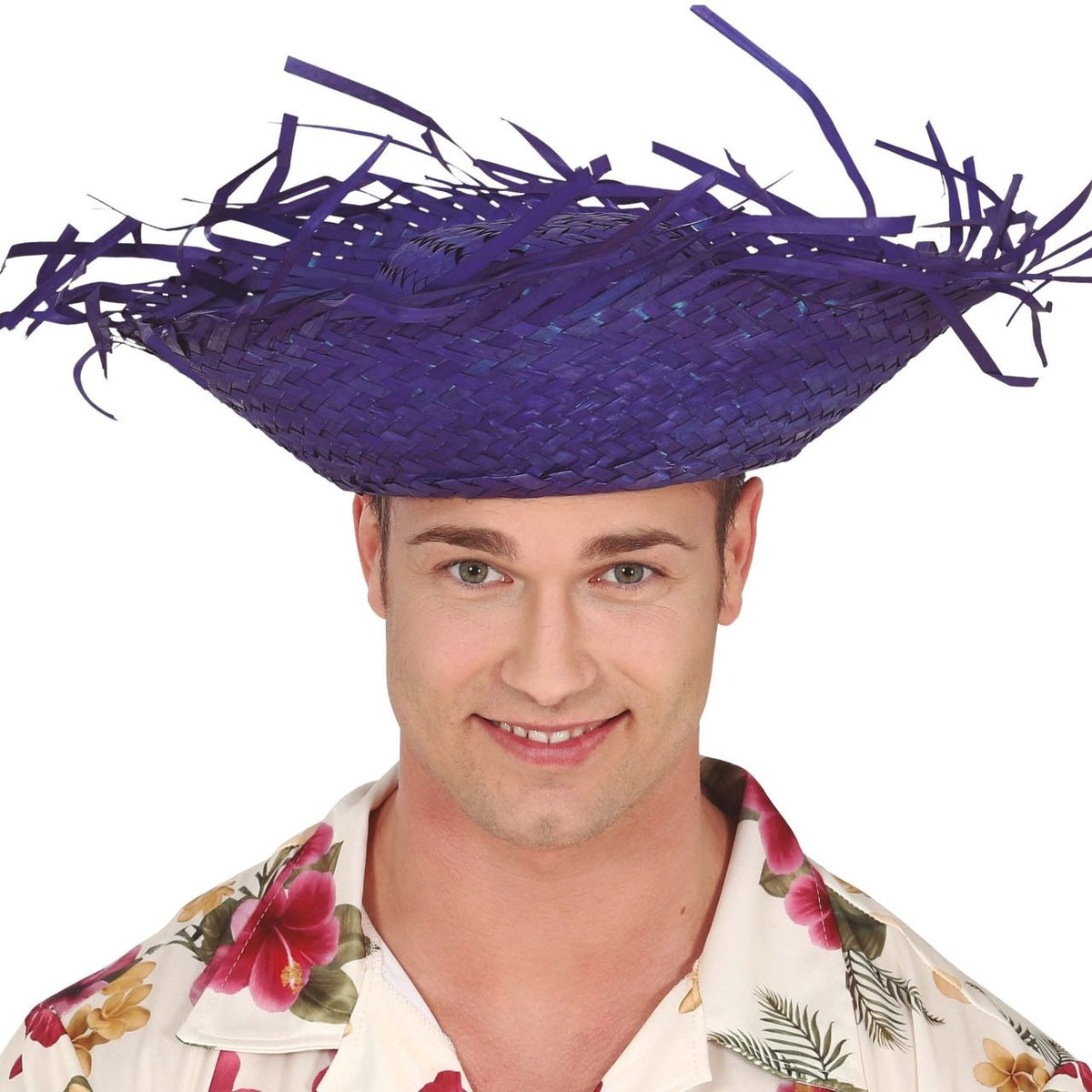 Blue Straw Hat