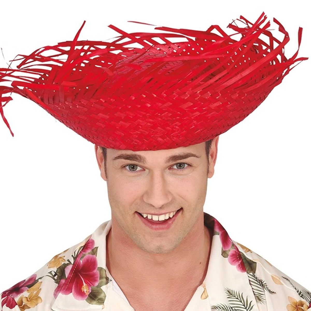 Red Straw Hat
