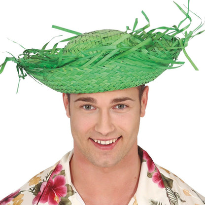 Green Straw Hat