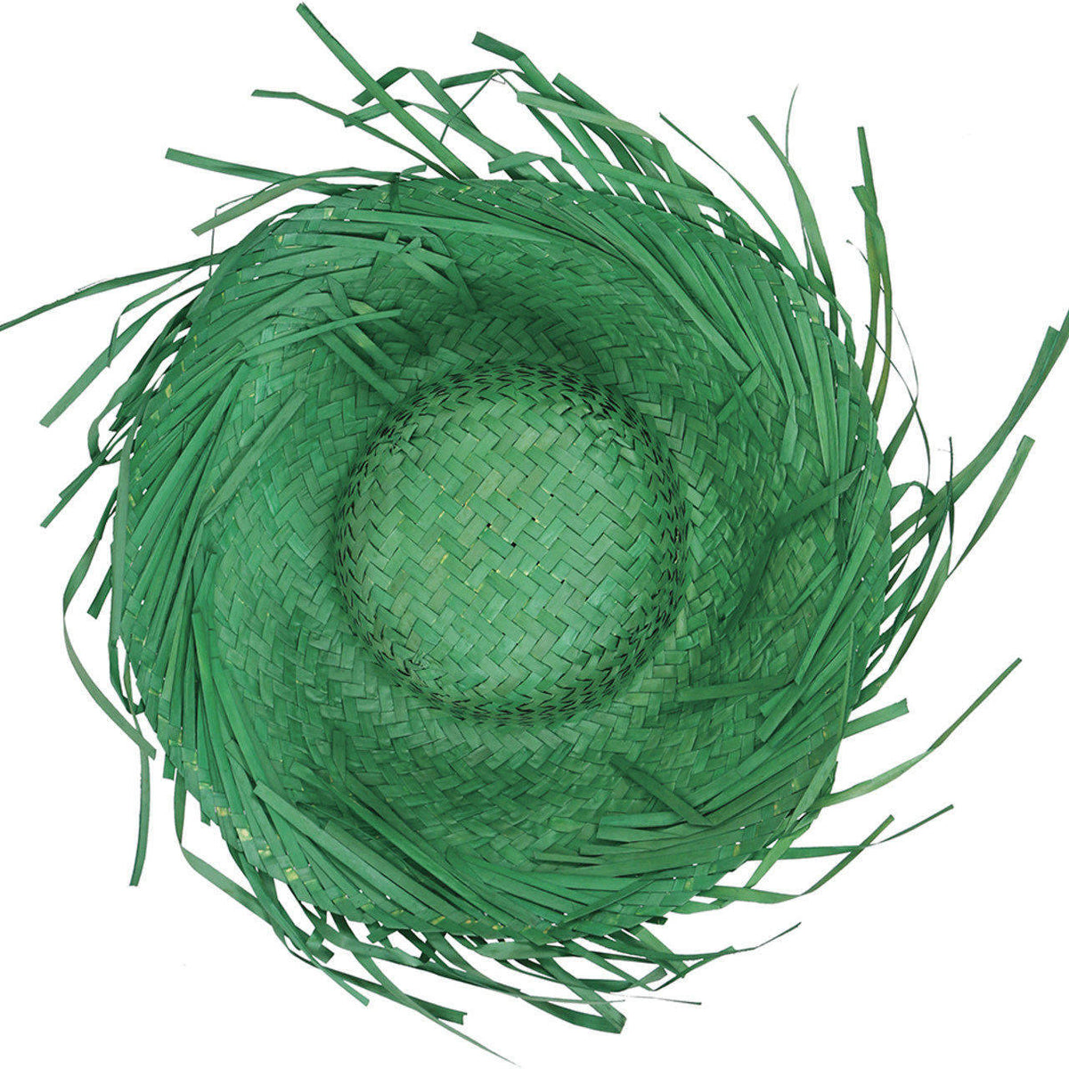 Green Straw Hat