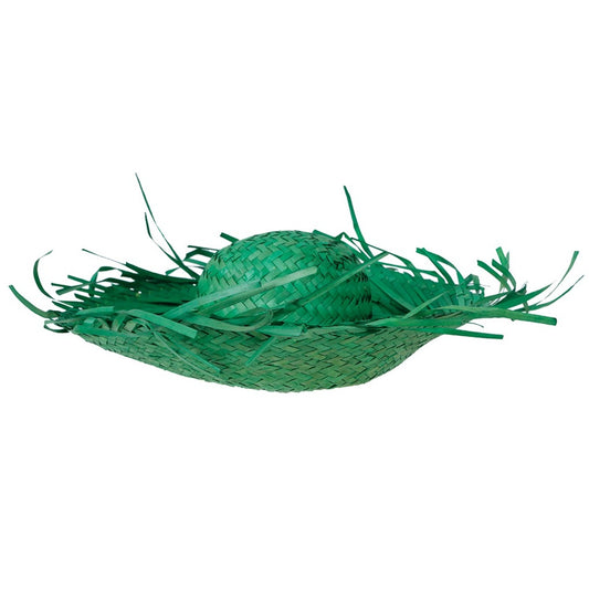 Green Straw Hat