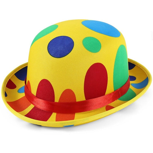 Polka Dot Clown Hat