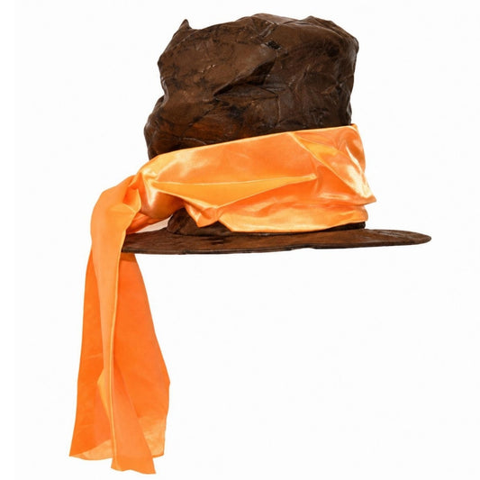 Mad Hatter Hat with Eco Hair