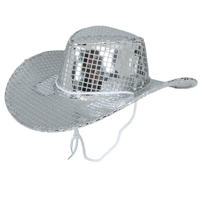 Silver Cowgirl Hat