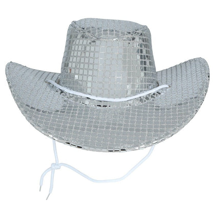 Silver Cowgirl Hat