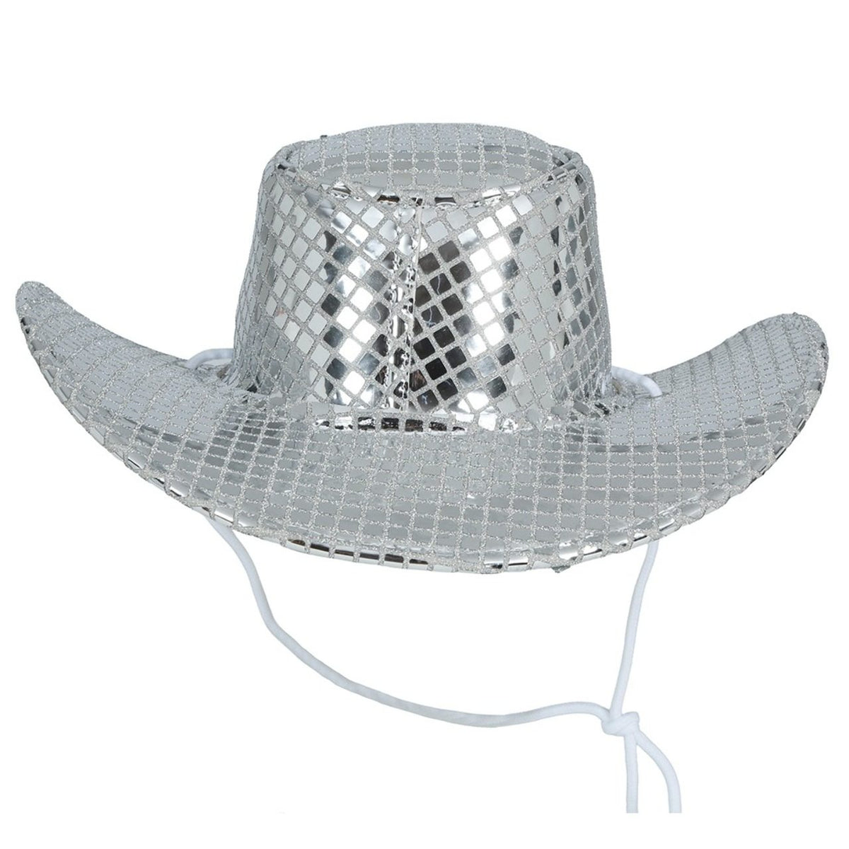 Silver Cowgirl Hat