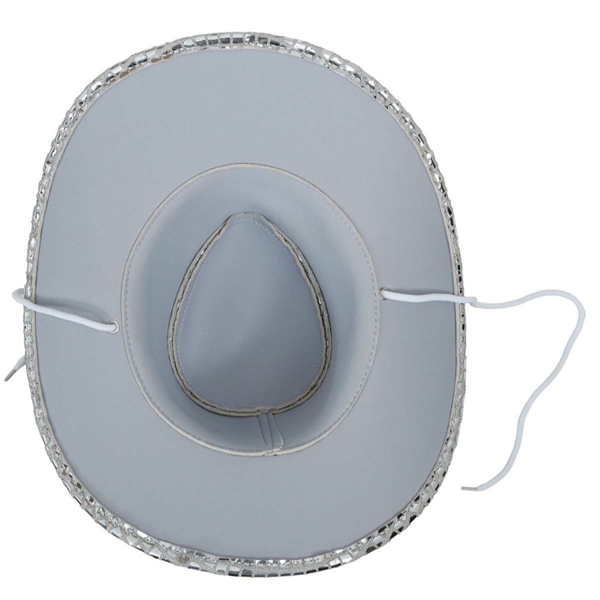 Silver Cowgirl Hat