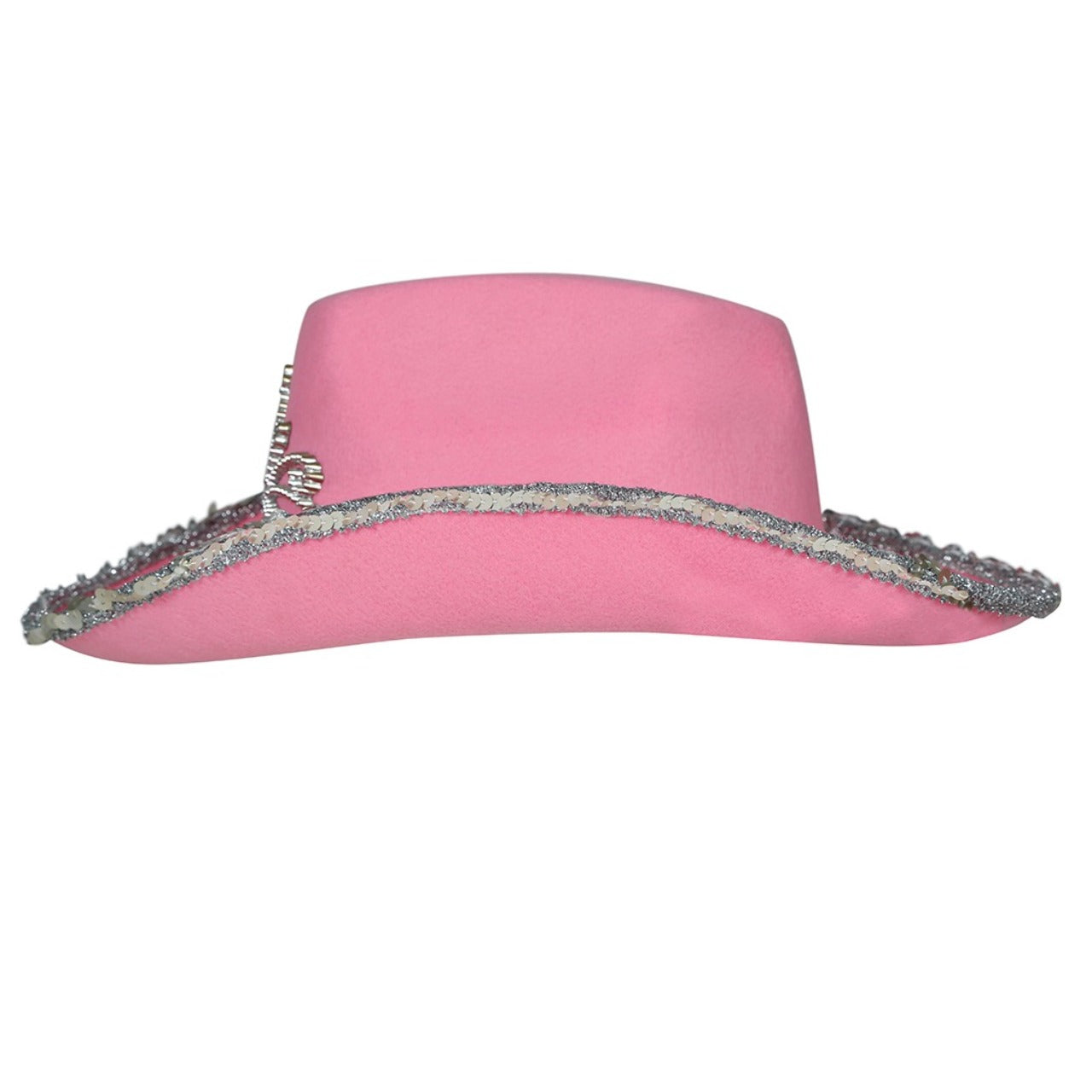 Pink Cowgirl Crown Hat Girls