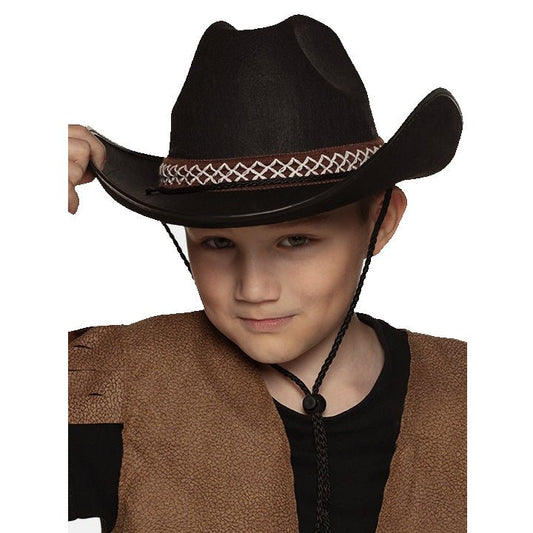 Black Kids Cowboy Hat