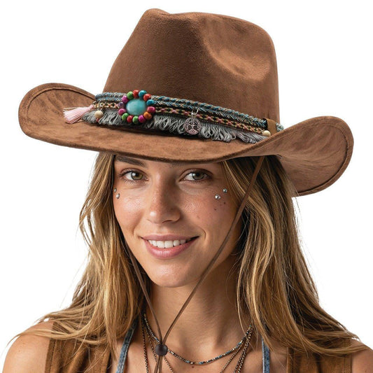 Cowboy Hat with Decorations