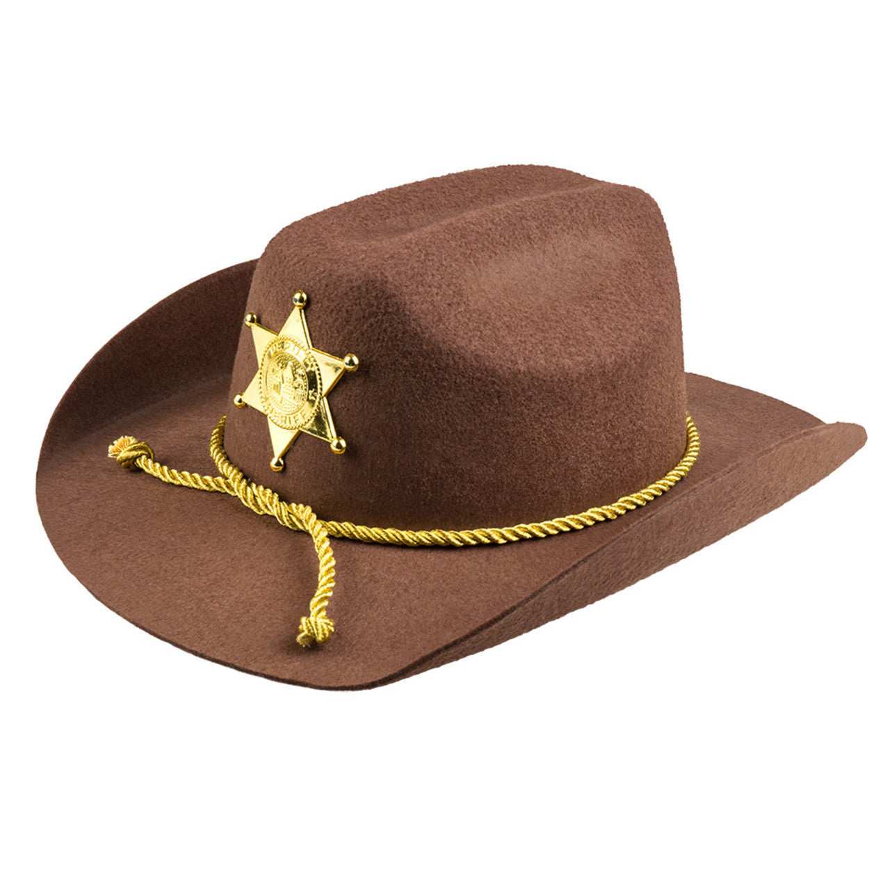 Brown Sheriff Cowboy Hat
