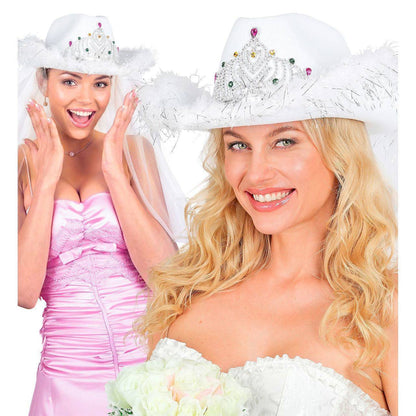Cowboy Hat with Veil