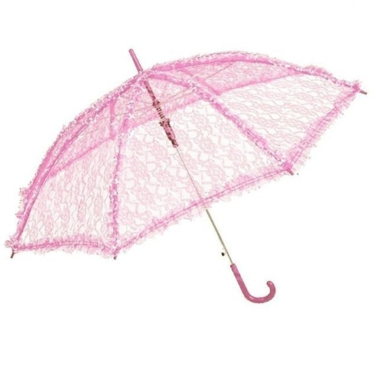 Pink Lace Parasol