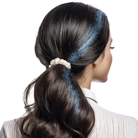 Blue Glitter Hair Spray