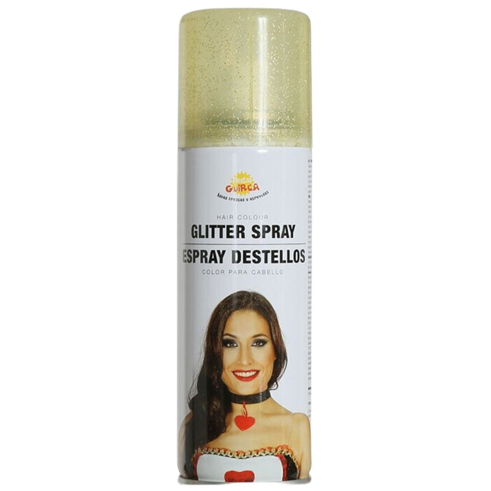 Gold Glitter Hair Spray