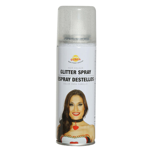 Silver Glitter Hair Spray