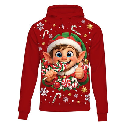 Mens Christmas Elf Sweatshirt