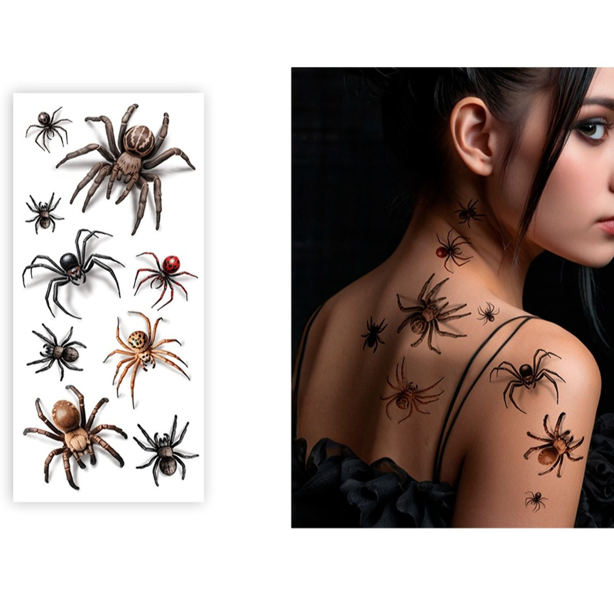 3D Spider Tattoos