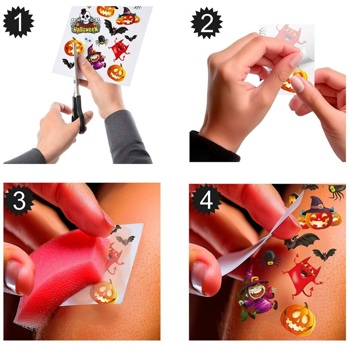 Fun Halloween Tattoos for Kids